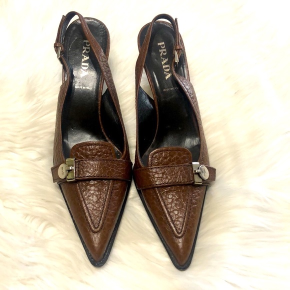 Prada Shoes - PRADA Vintage Kitten Heels